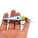 Minnow 10cm 9.5g Fishing Lure Crankbait Iscas Artificiais Fishing Wobblers 6# hook 3D Eyes Leurre Fishing Tackle