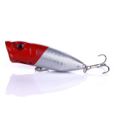 Popper Lure 6.5CM 11G fishing bait 6# high carbon steel hook hard bait plastic lure carp fishing tackle