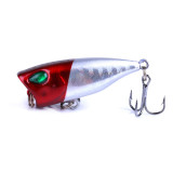 Topwater Popper Lure 4CM-3.3G-14# Stickbait Hard Bait Isca Artificial Bass Trout Pike Wobbler Fishing Tackle