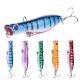 hard Plastic popper fishing lures 6cm 5g sequins wobblers catfish fishing baits isca pesca fishing tackles