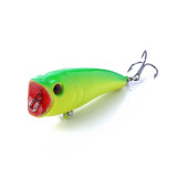 6cm/7g popper wobbler fishing lures artificial hard bait pesca fishing tackle