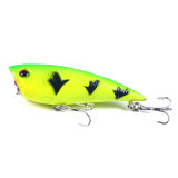 7cm/7.7g popper top water float fishing lures wobbler isca artificial hard bait pesca fishing tackle