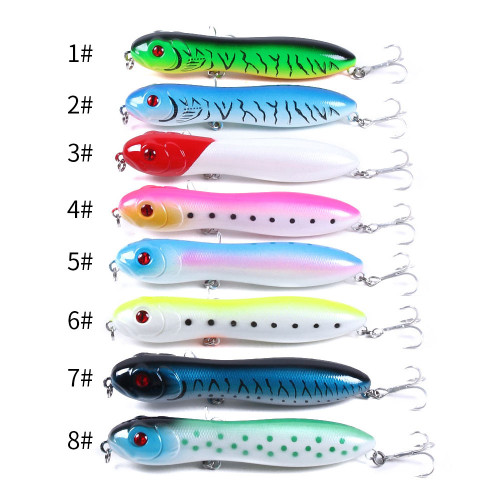 Topwater Pencil Fishing Lure 16G 10CM Surface Floating Bait Top