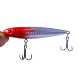 Pencil Fishing Lure Stickbait 8CM-9.1G-6# Topwater Artificial Bait Wobblers Crankbait Artificial Bait Bass Isca Pike Lures