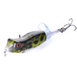 Pencil Fishing Lure Lifelike Frog Tractor Hard Plastic 9.5CM-11G Artificial Tractor Propeller Tackle
