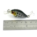 5cm 4g Fishing Lures Crank Baits Mini Crankbait Wobblers 3D Fish Eye Artificial Lure Bait with Lifelike Fake Lure