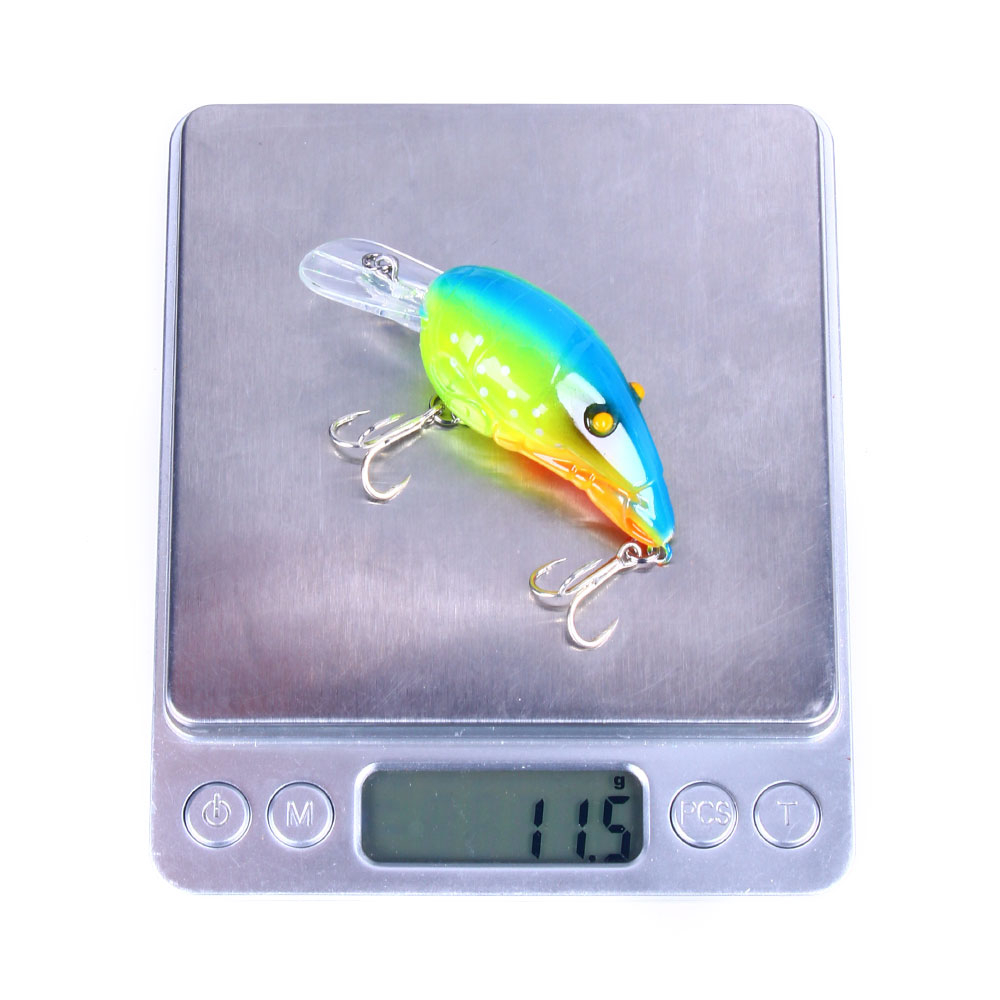 Crankbait Fishing Lure 7CM 11.5G Hard Bait Fishing Tackle Trout Pesca Lures  Crank Isca Artificial