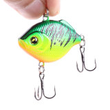 VIB Fishing Lure  4CM-9G -8# hook Bionic Tilapia Artificial Hard Plastic With 3D Eyes Tackle