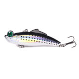 Vibration Fishing Lure 6.5cm-12.7g-6# Full Diving 3d Eyes Rattlin VIB Artificial Lures Wobblers for pike Bass
