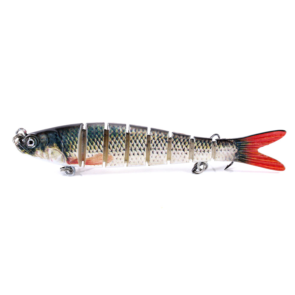 10/14Cm sinking wobblers fishing lures jointed crankbait swimbait 8 segment  hard artificial bait for fishing tackle lure