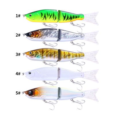 1PCS Multi Sections Wobblers Pike 10.5cm 9g Fishing Lures Isca Artificial  Jointed Bait Crankbait Minnow For Fishing Carp Tackle