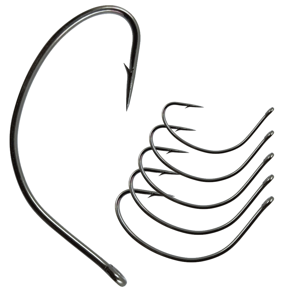fishing hook clipart black and white