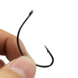 100 PCS  8/0Fishing Wide Gape Hooks ,High Carbon Steel Hook, Stainless