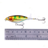 Pencil Lure Topwater Spinner Fishing Lures 6g-8# 11g-6# Rotating Tail Trolling Pesca Plopper Fishing Tackle