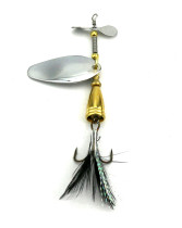 9cm 12g Bass Fishing Spinner Bait Crappie Fishing Spoon Lure Carp Fishing Spin Bait  pesca Metal Jig Lure buzz bait Bass Fishing Tackle