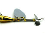 9cm 12g Bass Fishing Spinner Bait Crappie Fishing Spoon Lure Carp Fishing Spin Bait  pesca Metal Jig Lure buzz bait Bass Fishing Tackle
