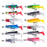 8cm/3.15   14g/0.5OZ  Soft Lure with lead sinker inside