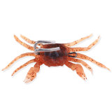 3d Simulation Crab For Octopus Artificial Bait Silicone Soft Fishing Lure With Hook Saltwater Winter