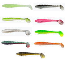 Swing Impact FAT Fishing Lures Paddle Tail Lures Wobbler Fishing soft Lure For bass Silicone Bait