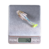 Soft bait with jig hook, 8cm/3.15in  14g/0.5oz  silicone bait