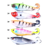 Rubber Soft bait with lead hook inside ,7cm/2.7in, 12g /0.42oz  maggot tailed bait