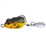 Frog Type Topwater Lure Silicone Thunder Fishing Lure with blade Soft Bait  2.5cm/1in 3.1g/0.1oz