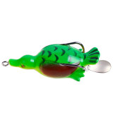 Topwater Frog Fishing Lure 6.8cm/2.68in-12g/0.41oz Swimbait Wobblers Lure Popper Bass Pike Bait
