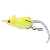 Topwater Mouse Fishing Lure 4.5cm/1.77in-10.5g/0.37oz Swimbait Wobblers Lure Popper Bass Pike Bait