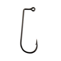 Fishing Jig Hook  90 Degree Jig Hook High Carbon Steel Long Shank Jig Head Mold Aberdeen Hook Saltwater Fishing Tackle