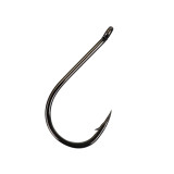 CHINU Fishing Hooks Carp Hook Fishing Circle Hook Barbed Black High Carbon Steel Ice Fishing Accessories