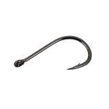 CHINU Fishing Hooks Carp Hook Fishing Circle Hook Barbed Black High Carbon Steel Ice Fishing Accessories