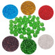 Fishing Beads Stopper Round Brass Tackle Glass Beads 8mm 6mm Bait Rigs Accessories Carp Fishing Gear