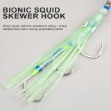 Fishing Jig Australia Slow Jig Head Luminous Fishing Jigging Slider Octopus Assist Hook Rig Squid Skirt