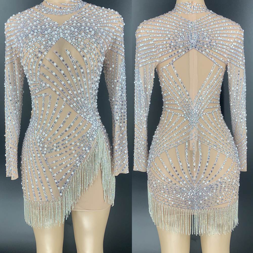 rhinestone jumpsuit prom