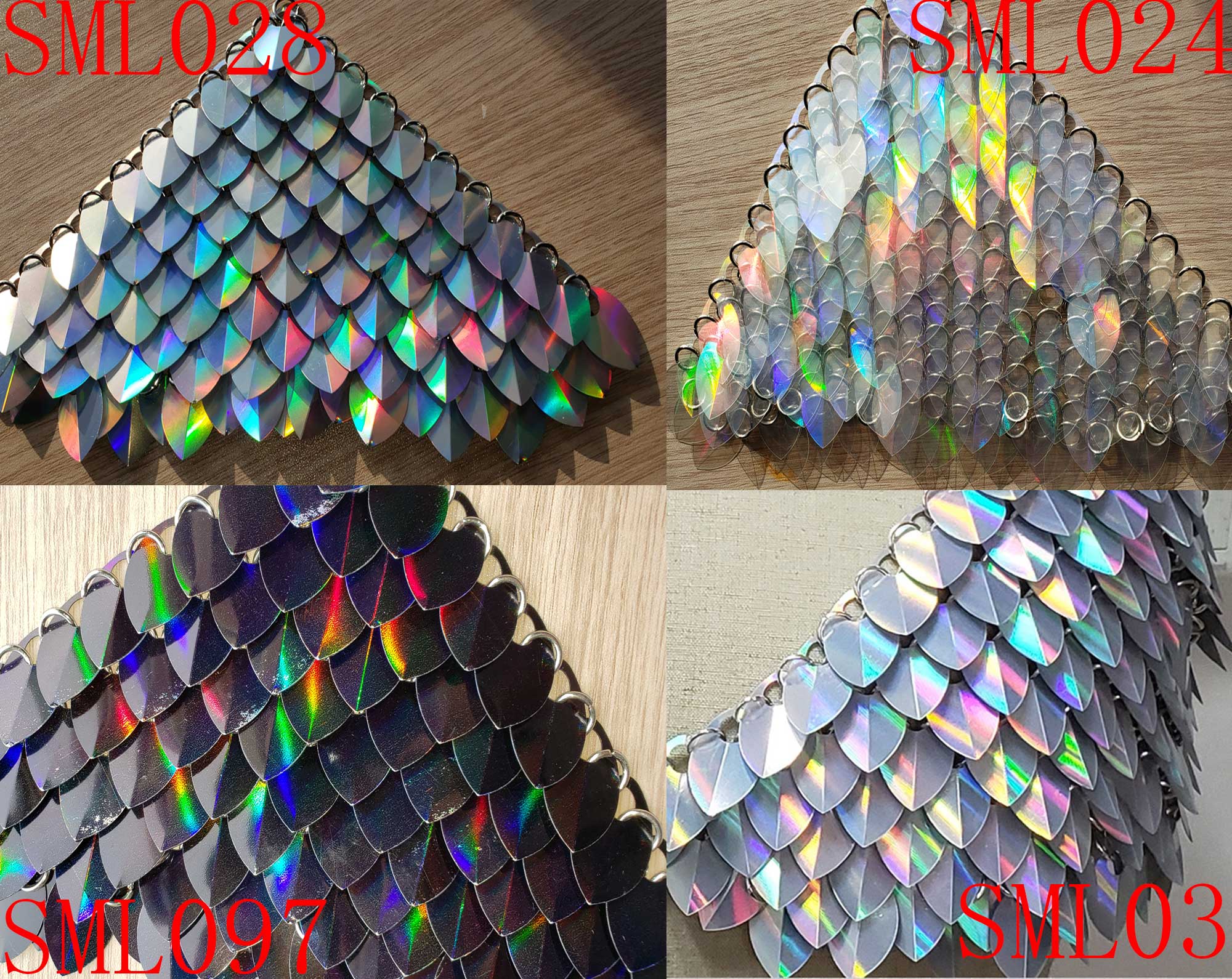 How to make hot sale dragon scale chainmail