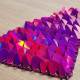 Wholesale 500pcs Holographic Magenta Iridescent Dragon Scale,ScaleMaille,Scale Mail Armor,Chainmaille,Mermaid Scale,Scale Maille Supplies