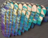 Wholesale 500pcs Plastic Iridescent Dragon Scale,ScaleMaille,Scale Mail Armor,Chainmaille,Mermaid Scale,Scale Maille Supplies