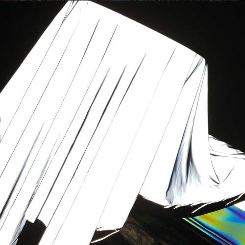 US$ 18.00 - 4-Way Stretch Rainbow Reflective Fabric,Iridescent Rainbow  Fabric By the Yards 