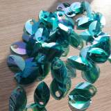 Wholesale 500pcs Plastic Iridescent Transparent Teal Dragon Scale,ScaleMaille,Scale Mail Armor,Chainmaille,Mermaid Scale,Scale Maille Supplies