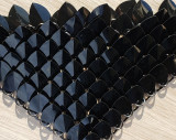 Wholesale 500pcs Plastic Bright Black Dragon Scale,ScaleMaille,Scale Mail Armor,Chainmaille,Mermaid Scale,Scale Maille Supplies