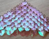 wholesale 500pcs Plastic Iridescent Dragon Scale,ScaleMaille,Scale Mail Armor,Chainmaille,Mermaid Scale,Scale Maille Supplies