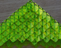 wholesale 500pcs Plastic Clear Green Dragon Scale,ScaleMaille,Scale Mail Armor,Chainmaille,Mermaid Scale,Scale Maille Supplies