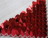 wholesale 500pcs Plastic Red Dragon Scale,ScaleMaille,Scale Mail Armor,Chainmaille,Mermaid Scale,Scale Maille Supplies