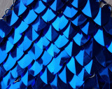 wholesale 500pcs Plastic Blue Dragon Scale,ScaleMaille,Scale Mail Armor,Chainmaille,Mermaid Scale,Scale Maille Supplies