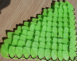 wholesale 500pcs Plastic Green Dragon Scale,ScaleMaille,Scale Mail Armor,Chainmaille,Mermaid Scale,Scale Maille Supplies