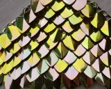 wholesale 500pcs Plastic Iridescent Dragon Scale,ScaleMaille,Scale Mail Armor,Chainmaille,Mermaid Scale,Scale Maille Supplies