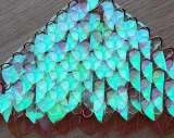 wholesale 500pcs Plastic Iridescent Dragon Scale,ScaleMaille,Scale Mail Armor,Chainmaille,Mermaid Scale,Scale Maille Supplies