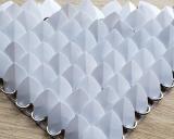 wholesale 500pcs Plastic White Dragon Scale,ScaleMaille,Scale Mail Armor,Chainmaille,Mermaid Scale,Scale Maille Supplies