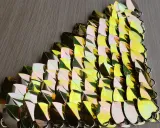 wholesale 500pcs Plastic Iridescent Dragon Scale,ScaleMaille,Scale Mail Armor,Chainmaille,Mermaid Scale,Scale Maille Supplies