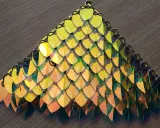 wholesale 500pcs Plastic Iridescent Dragon Scale,ScaleMaille,Scale Mail Armor,Chainmaille,Mermaid Scale,Scale Maille Supplies